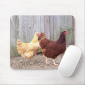 Chickens Mousepad Muismat (Met muis)
