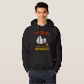 Chickens Pet That Poops Breakfast e   Hoodie (Voorkant volledig)