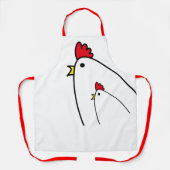Chickens Schort (Voorkant)
