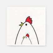 Chickens Servet (Voorkant)