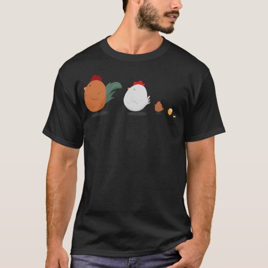 Chickens T-shirt (Voorkant)