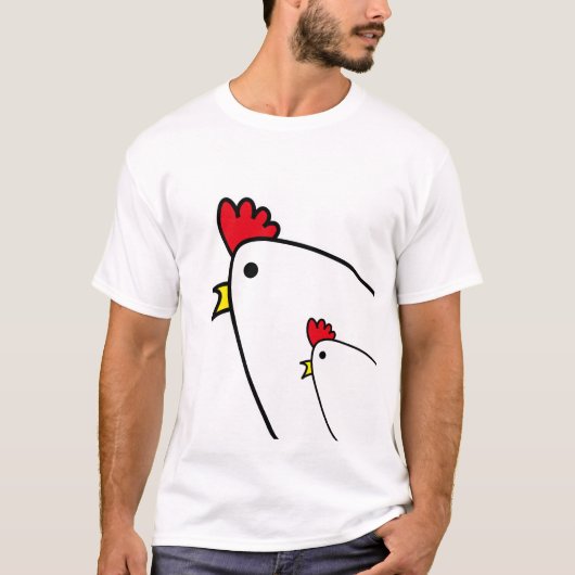 Chickens T-shirt (Voorkant)