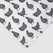 Chickens  tissuepapier (Detail)