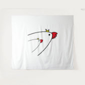 Chickens Wandkleed (Voorkant (horizontaal))