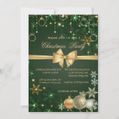 ChicKerstballen, Snowflakes Corporate Kerstmis Kaart (Voorkant)