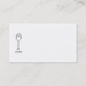 Chickie Visitekaartje (Achterkant)