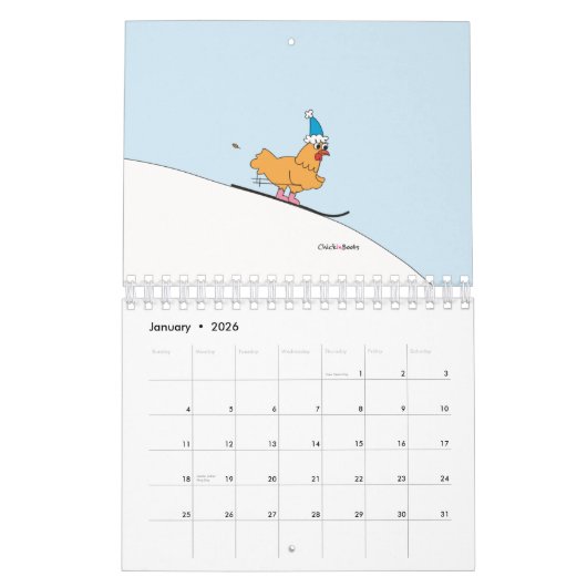 ChickinBoots 2016 Agenda Kalender (Jan 2026)