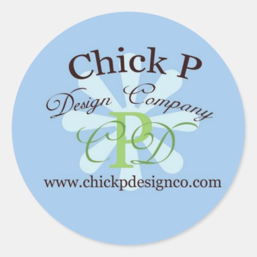ChickP Design Co Sticker 3 (Voorkant)