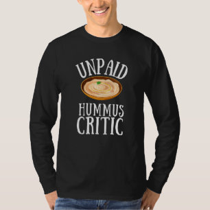 Chickpeas Hummus Tahini Falafel Pita en Vegetaria T-shirt