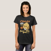 Chicks All Over Me Basketball Easter T-shirt (Voorkant volledig)
