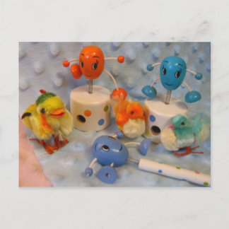 Chicks and Eggs Postcard Briefkaart