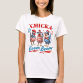 Chicks Boom Boom T-shirt (Voorkant)
