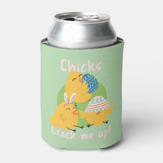 Chick's Crack Me Up! paasweekend Water Cooler (Blikje Voorkant)