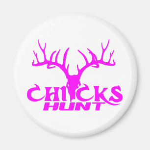 CHICKS DEER HUNT MAGNEET