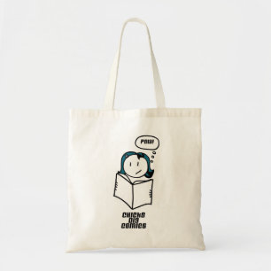 Chicks Dig Comics Tote Bag