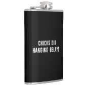 Chicks Dig Hanging Belays Rock climate Heupfles (Rechts)