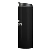 Chicks Dig Hanging Belays Rock climate Thermosbeker (Geroteerd rechts)