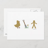 Chicks Dig Me Briefkaart (Voorkant / Achterkant)