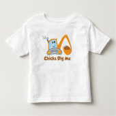 Chicks Dig Me Kinder Shirts (Voorkant)