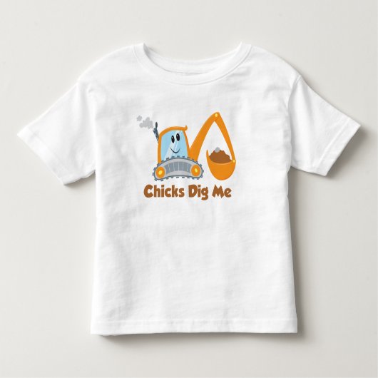 Chicks Dig Me Kinder Shirts (Voorkant)
