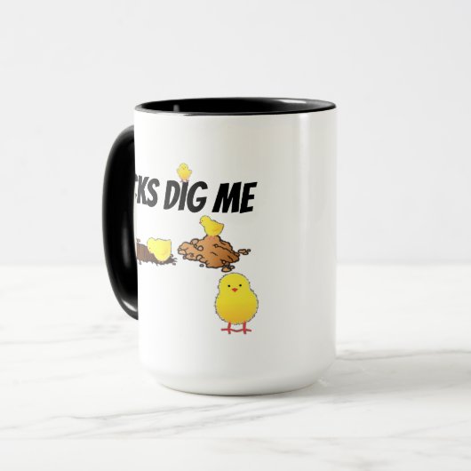 CHICKS DIG ME MOK (Voorkant links)