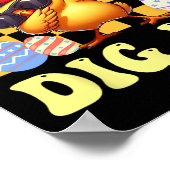 Chicks Dig Me Paaspeuter Boys Mannen Funny Happy Poster (Hoek)