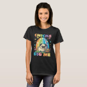 Chicks Dig Me Pug Christian Easter T-shirt (Voorkant volledig)