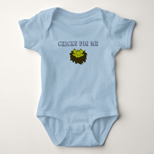 Chicks Dig Me Romper (Voorkant)