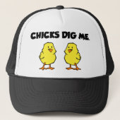 Chicks Dig Me Trucker Pet (Voorkant)