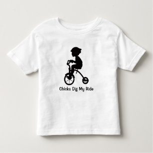 Chicks Dig My Ride Kinder Shirts