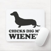 Chicks Dig My Wiener Muismat (Met muis)