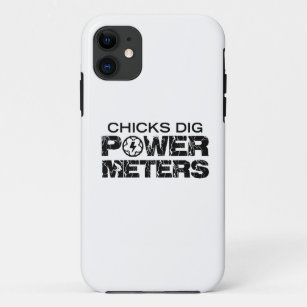 Chicks Dig Power Meters iPhone 11 Hoesje