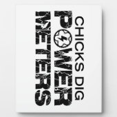 Chicks Dig Power Meters Fotoplaat (Voorkant)