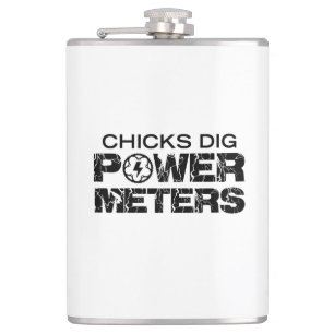 Chicks Dig Power Meters Heupfles