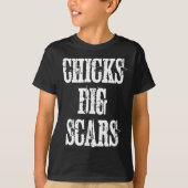 Chicks Dig S Shirt Congenital Heart Defect Chd War (Voorkant)
