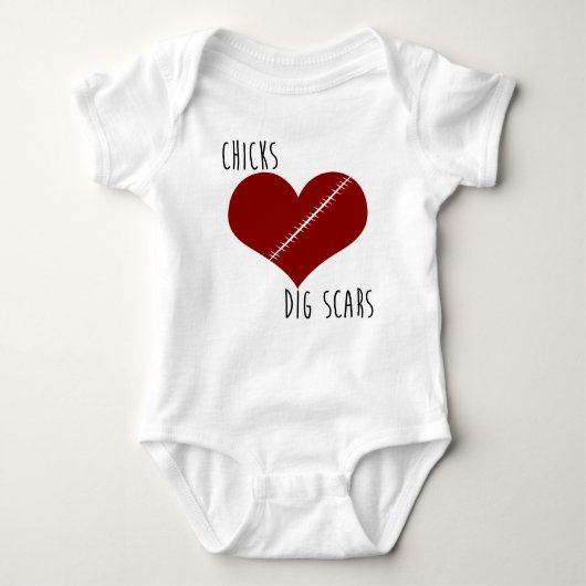Chicks Dig Scars - CHD edition Romper (Voorkant)