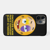 "CHICKS DIG SCARS" grappige emoji Case-Mate iPhone Case (Achterkant (horizontaal))