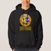 "CHICKS DIG SCARS" grappige emoji Hoodie (Voorkant)
