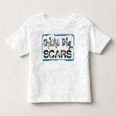 Chicks Dig Scars (Style B) - Toddler Shirt (Voorkant)