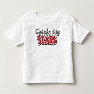Chicks Dig Scars (Style C) - Toddler Shirt