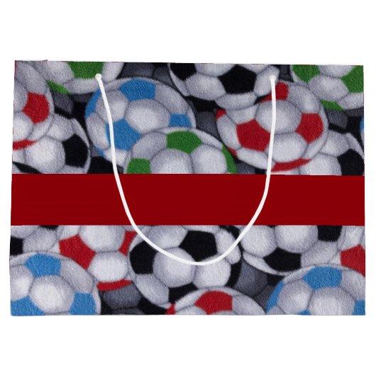 Chicks Dig Soccer-spelers Groot Cadeauzakje (Achterkant)