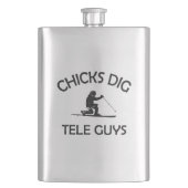 Chicks Dig Tele-jongens Flacon (Voorkant)