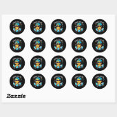Chicks Gig Me Easter Cool Chicks Happy Easter Todd Ronde Sticker (Vel)