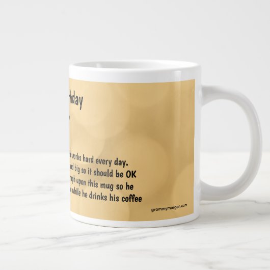 chicks grote koffiekop (Rechts)