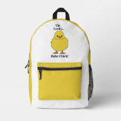 Chicks Ik ben Lucky Baby Chick Bedrukte Rugzak (Voorkant)