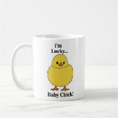 Chicks Ik ben Lucky Baby Chick Koffiemok (Links)