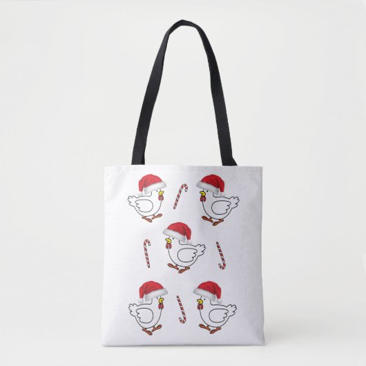 Chicks Merry Christmas Women's Tote Bags Tote Bag (Voorkant)