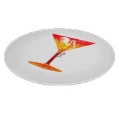 Chicktini Martini Art Snijplank (Hoek)