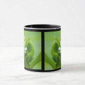 Chickweed Flower, Zwarte Lijst Mok (Midden)