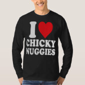 Chicky Nuggies | Funny Chicken Nuggets Viral | T-shirt (Voorkant)